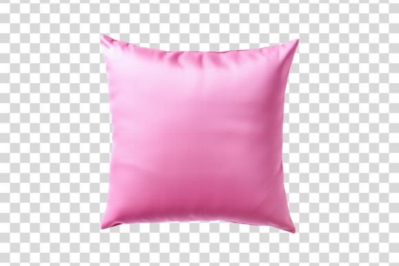 Download #117 Pink Silk Pillow Isolated Element - Isolated element Collection