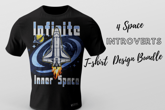 Download 4 Introvert's Inner Space TShirt Bundle - Tshirt bundle Collection